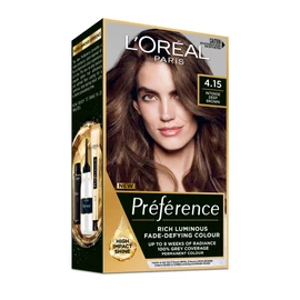 L'Oreal Paris Préférence Permanent Hair Colour - 4.15 Intense Deep Brown (Intense, Fade-Defying C