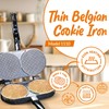 C Palmer Thin Belgian Cookie Iron, Model 1110, Made in
