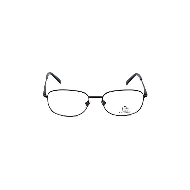 Ducks Unlimited Designer Titanium Metal Eyeglass Frames Lincoln in Charcoal