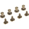 Mgoodoo Pack of 12 Mini Box Jewellery Cabinet Knob Antique