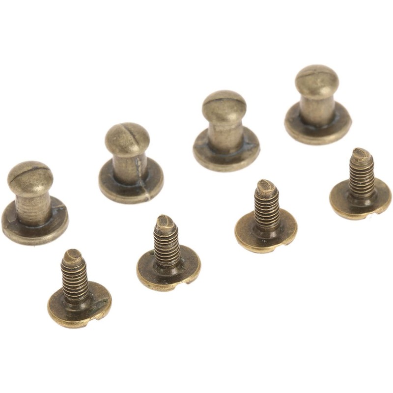 Mgoodoo Pack of 12 Mini Box Jewellery Cabinet Knob Antique