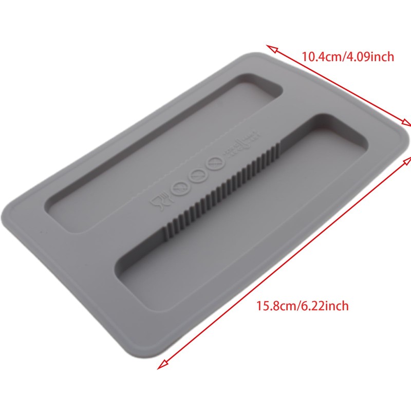 OZXNO Toaster Cover/Lid 2 Slice Silicone Bread Machine/Maker Upper Cover