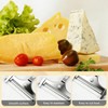 BoAn Wire Cheese Slicer with 4 Replacement Wires, Adjustable Thickness