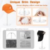 Hat Display Stands, 8" to 16" Adjustable Height Acrylic Cowboy
