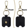 Heclia 2PCS Broken Car Key Loop Replacement, Leather Car Key