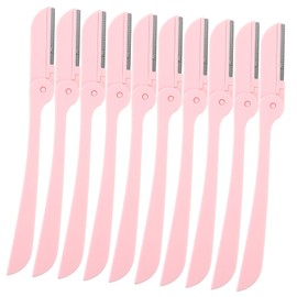 TOVINANNA 10pcs Eyebrow Trimmer Portable Razor Makeup Tools Set Ergonomic for Safe Shaving