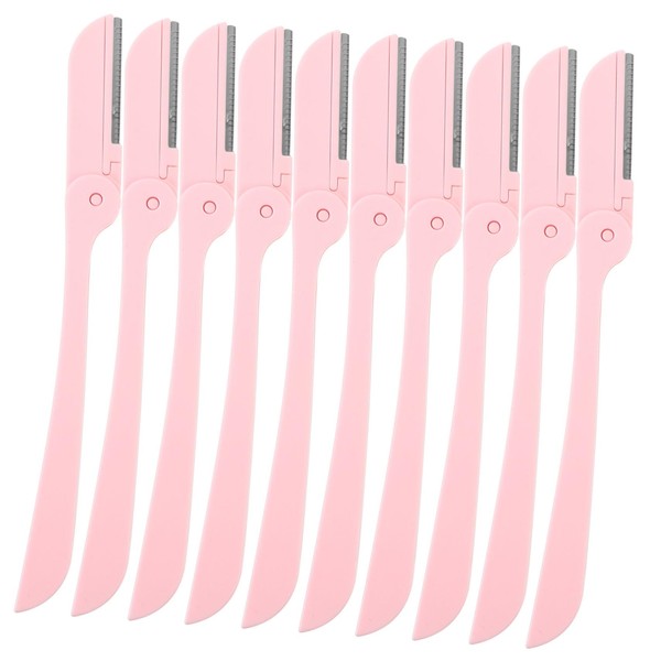 TOVINANNA 10pcs Eyebrow Trimmer Portable Razor Makeup Tools Set Ergonomic