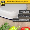 Krüger Husum Enamel Casserole Dish, Oven-Safe up to 250 °C,