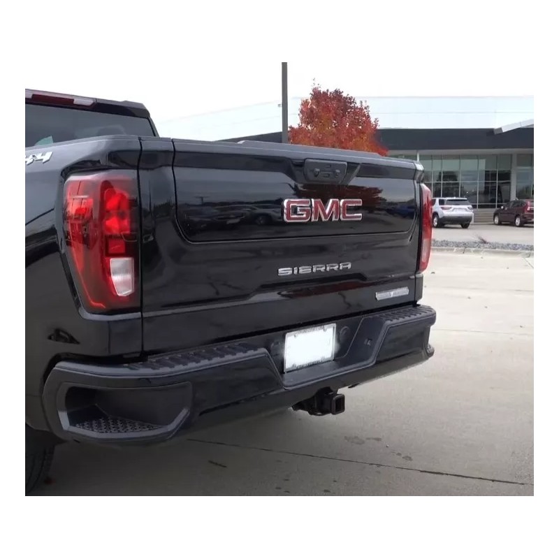GMC Red Rear Tailgate Only Emblem 2019 -2024 GMC Sierra