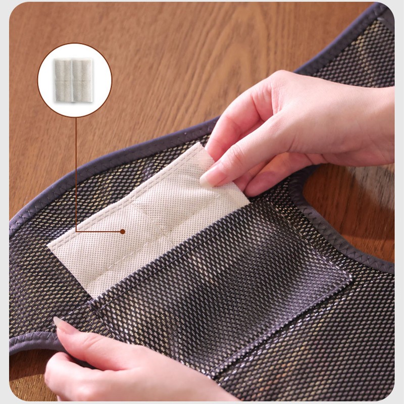 Heated Knee Brace Wrap Knee Stress Relief Massager Vibration Heated