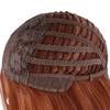 20 Inch Long Straight Ginger Brown Wig for Women Natural