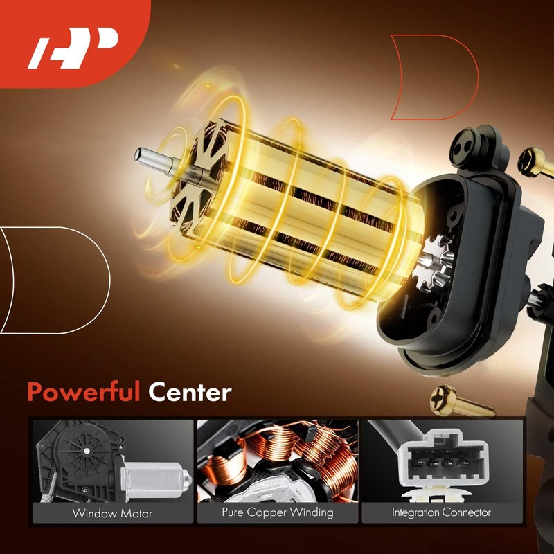A-Premium Electric Power Window Regulator with Motor Compatible with Acura