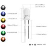 GuuYebe LEDs, Single LED Light 5mm LED Diode Lamp DIY