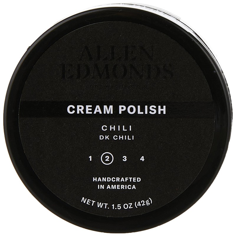 Allen Edmonds mens Cream Shoe Polish, Chili, One Size 0X