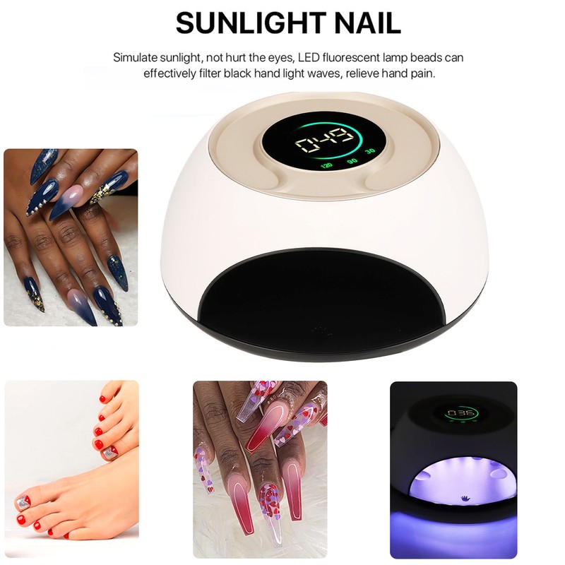 120W UV Gel Nail Lamp with 3 Timer Setting 42