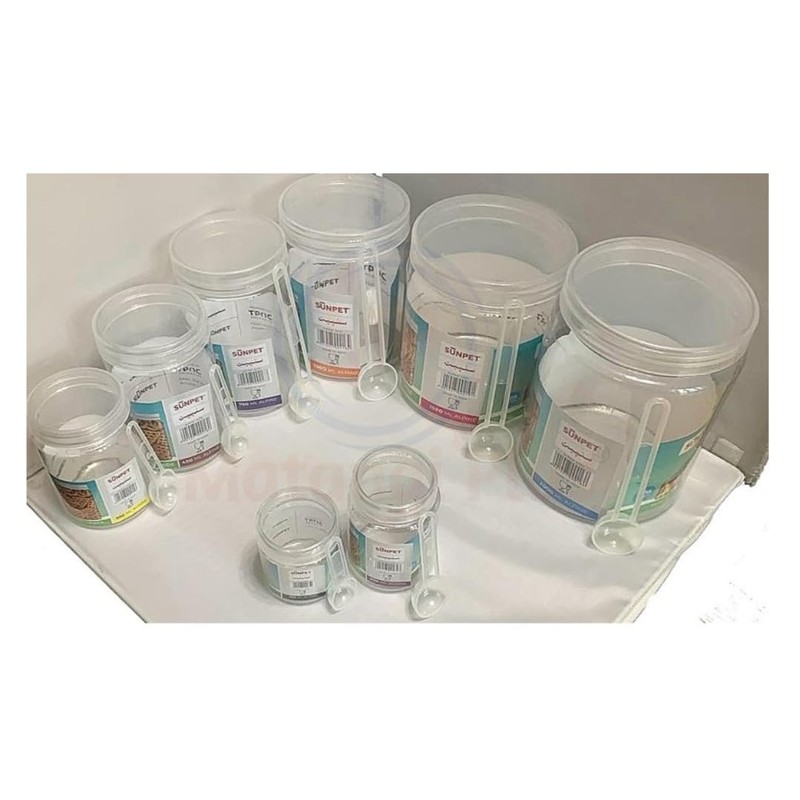 (Pack of 6) Sunpet 2000ml Alpine Jars with Spoon AJ2000