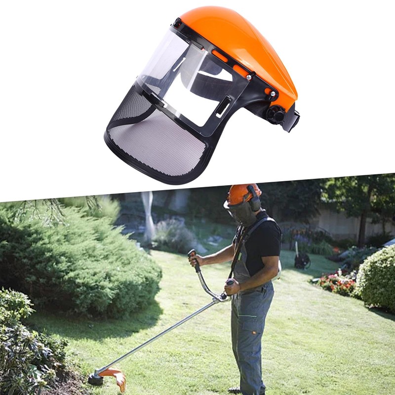 DeeRace Forestry Helmet, Chainsaw Helmet, Grass Mowing, Face Shield, Guard