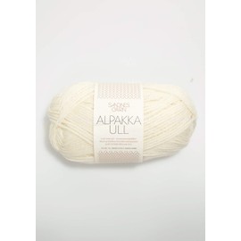 Sandnes Garn Alpaca Ull 1002 White