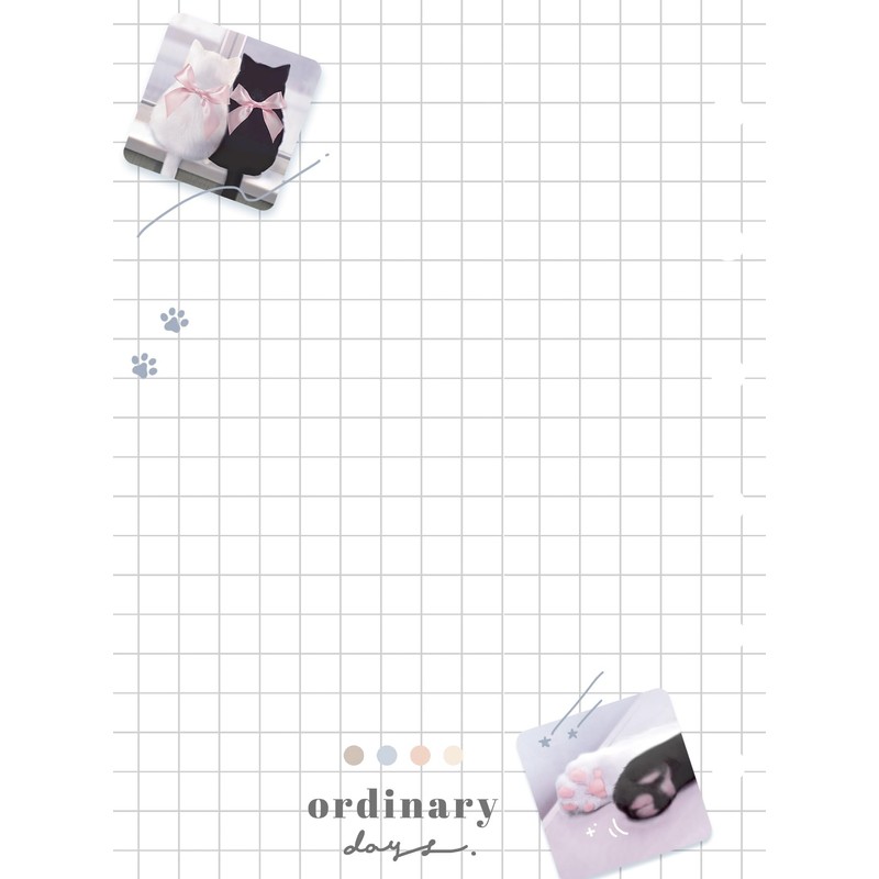 Coolia Seal Binder Sticker Book Ordinary Days Denim 01076