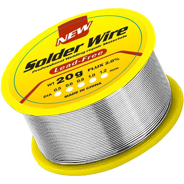 0.8 mm Solder, Lead-free Solder with Rosin Core, Solder with