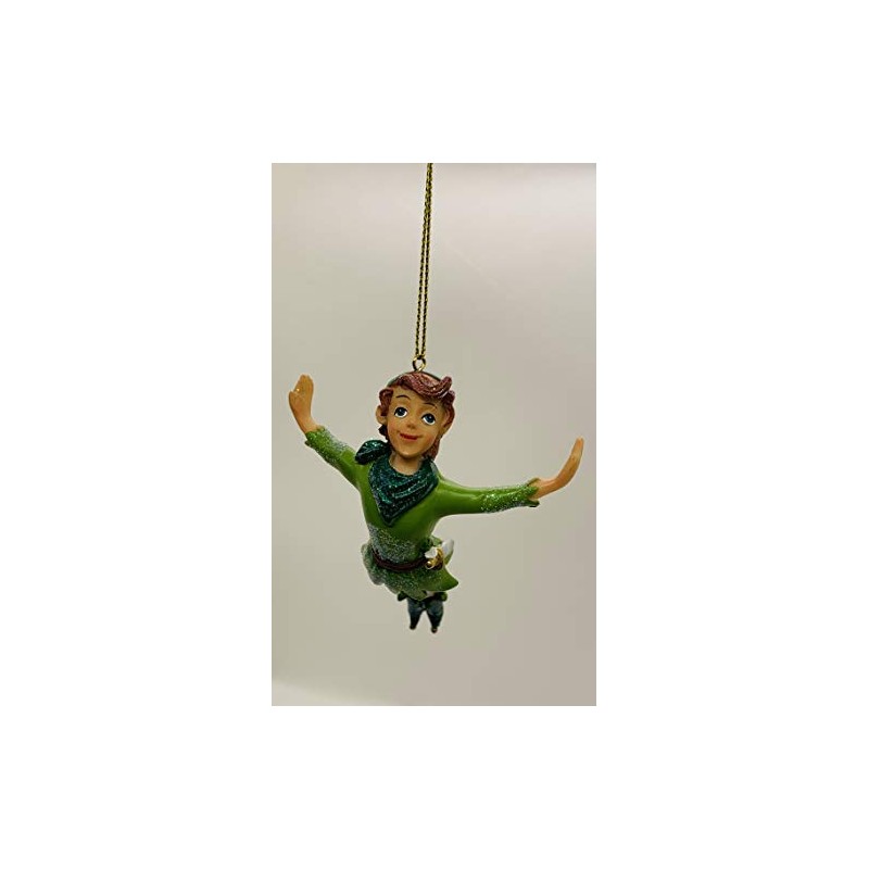 Gisela Graham Resin Peter Pan Flying Figurine 11 Centimeter Festive