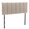 HAOBO Home Upholstered Headboards Foldable Queen/Full Linen Panels with Height
