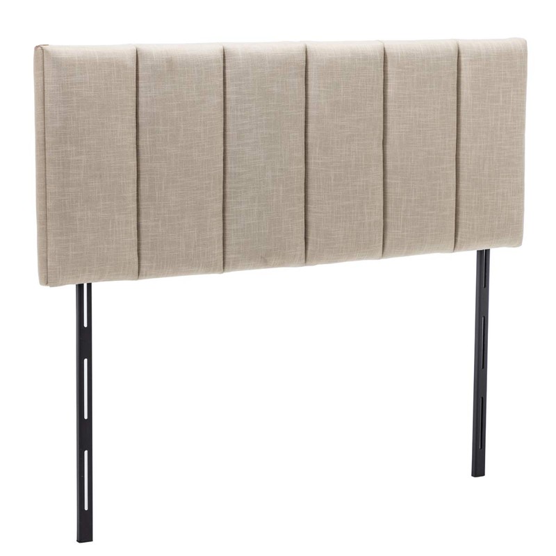 HAOBO Home Upholstered Headboards Foldable Queen/Full Linen Panels with Height