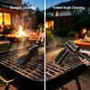 Rechargeable Electric Grill Cleaner Brush 3 Speed Detachable Head