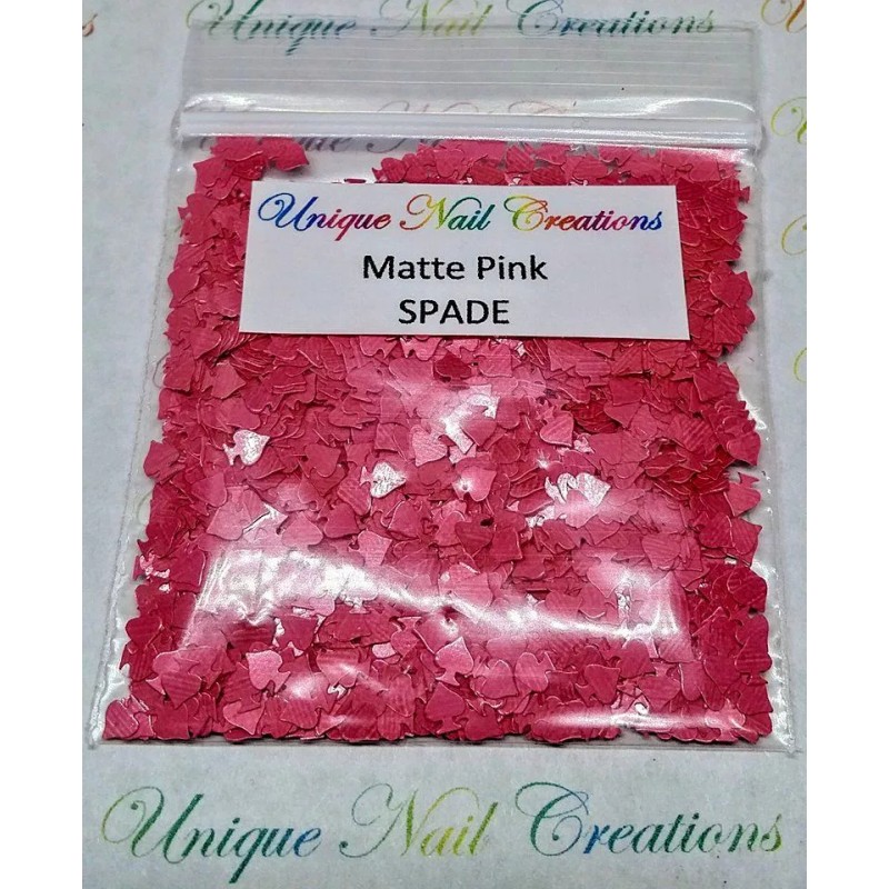 Unique Nail Creations CLUB & SPADE Shape~U CHOOSE~Nail•Ac - Matte