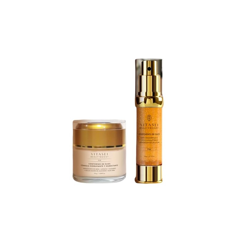 Vitasei Kit Contorno de Ojos Día y Noche, Células Madre,