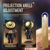 Mooyran Galaxy Projector for Gaming Room Decor - Black Astronaut