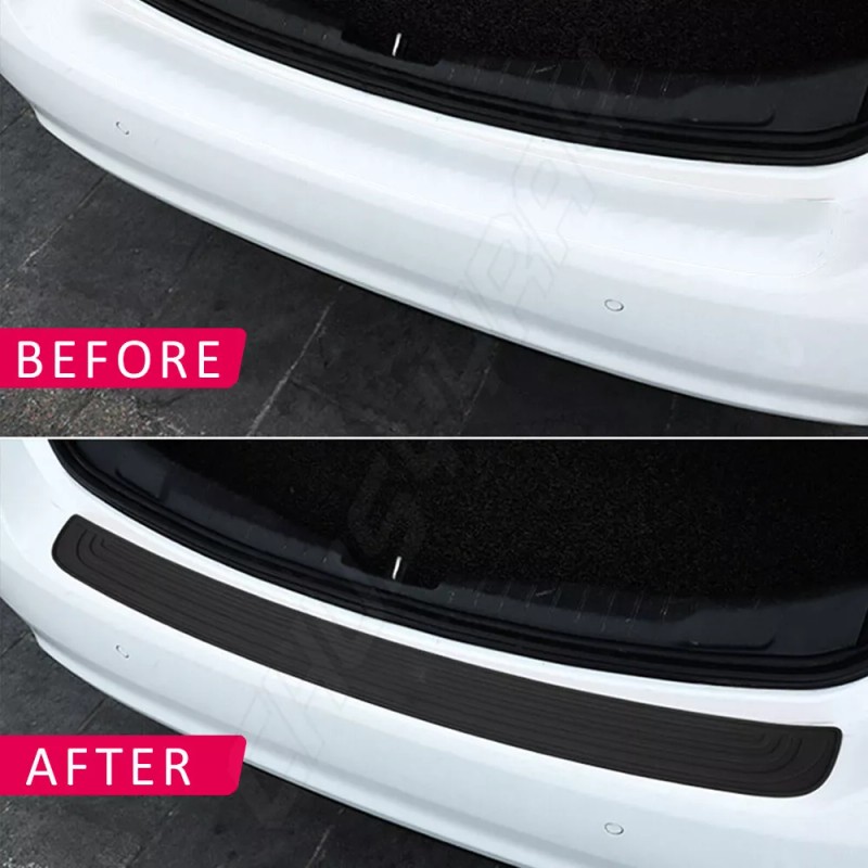 Accessories Car Rubber Rear Guard Bumper Protector Trim Cover US