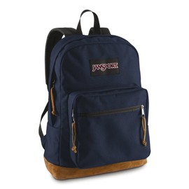 JanSport Right Pack Backpack - Durable Daypack with Padded 15" Laptop Sleeve, Spacious Main Compartment & Integrated Water Bottle Pocket - Navy