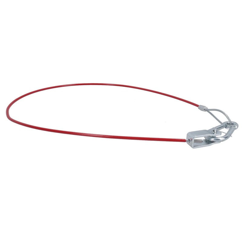 AB Tools Breakaway Towing Cable For Braked Trailers Caravans Hook