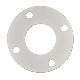 2 Inch PTFE Chemical Resistant Flange Gasket, Full Face 1/8" Thick, ANSI Class 150, Compatible with PVC & Metal Flanges, Max Pressure 150 PSIG, Max Temperature 500°F - 2 Pack