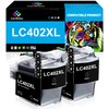 LeciRoba Compatible Replacement for Brother LC402XLBK LC402BK LC402 LC402XL Bk