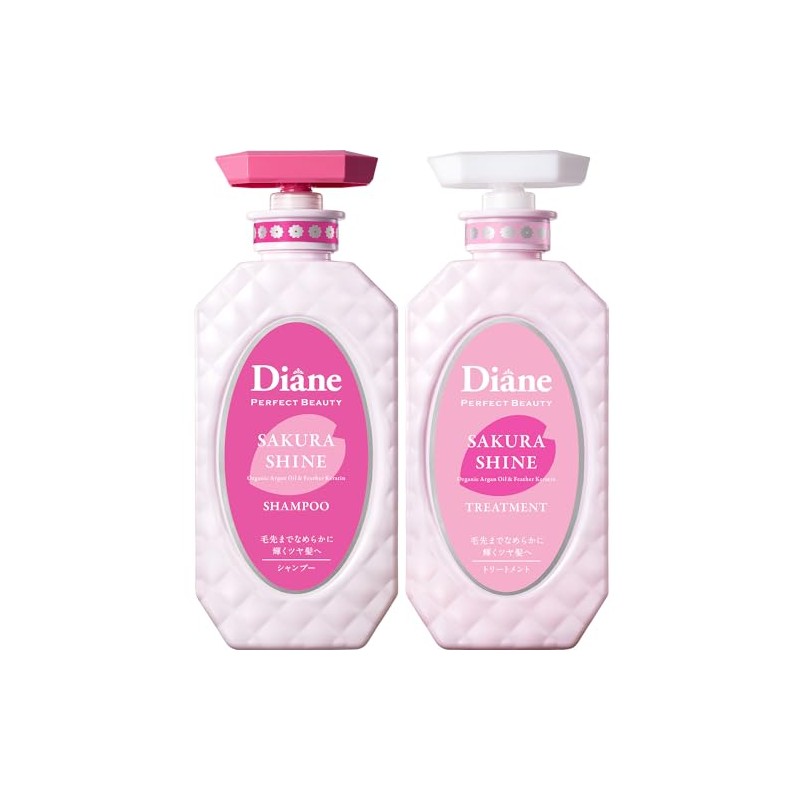 【2024 Old Model】Diane Perfect Beauty Shampoo & Treatment 2024 [Sakura]