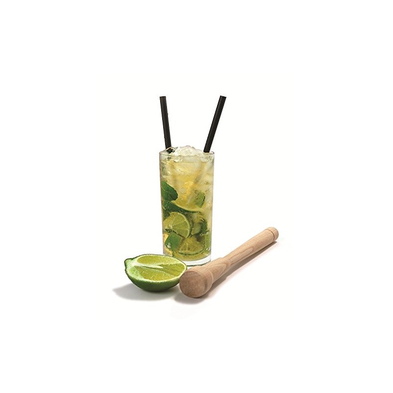 Scanwood Beechwood Cocktail & Bar Wooden Mojito Muddler