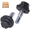 SKIR'CO (Pack of 50) Roofing Bolts, Hex Head 4.8 x