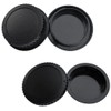 Camera Body Cap and Rear Lens Cover for Canon EOS