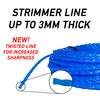 Cost Wise Strong TWIST strimmer/brush cutter line 15m length,less noise,