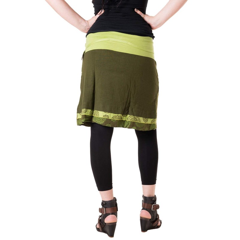 Vishes - Alternative Clothing - Short Layered Look Skirt Made