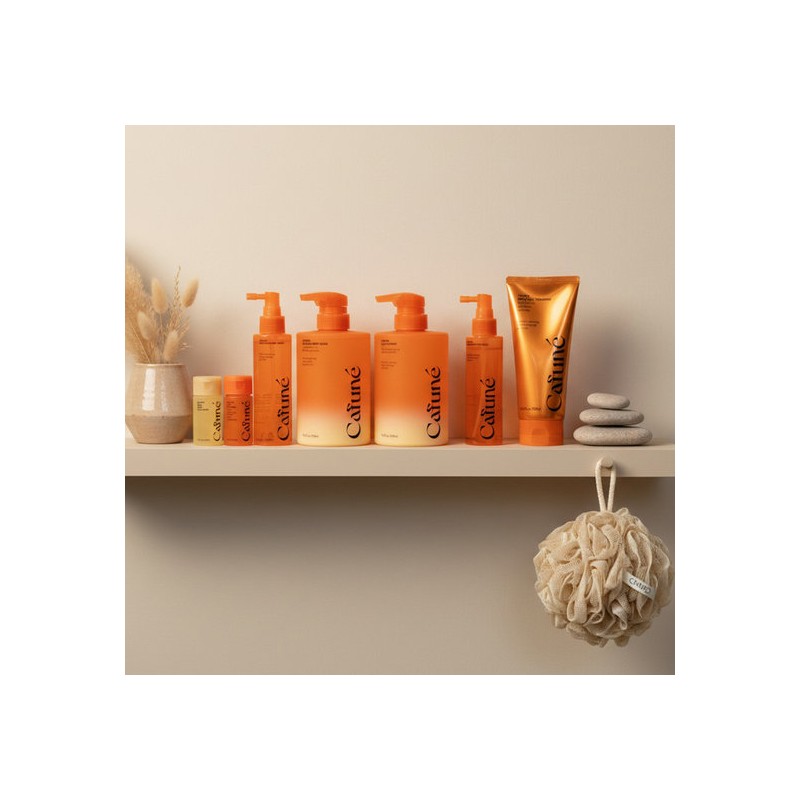 Capune Shampoo + Treatment + Hair Tonic + Body Wash