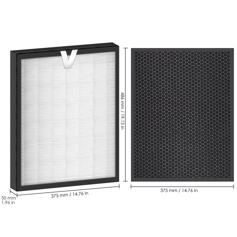(2 Pack) EverestAir, EverestAir-P Replacement Filter Compatible with LEVOIT EverestAir-P