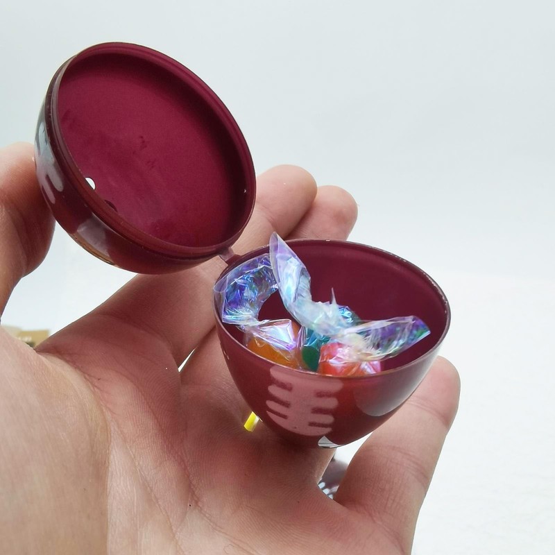 animacoser 12 PCS Rugby Easter Egg Fillable Sport Easter Basket