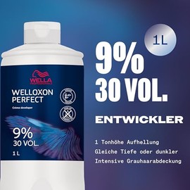 Wella Professionals Welloxon Perfect Developer 9% - Hydrogen Peroxide for Hair Colour & Tint - Oxidant for Koleston, Illumina & Magma - 1L