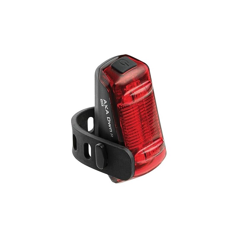 AXA LED Dwn Rear Light Standard Black | Attachment: Seat