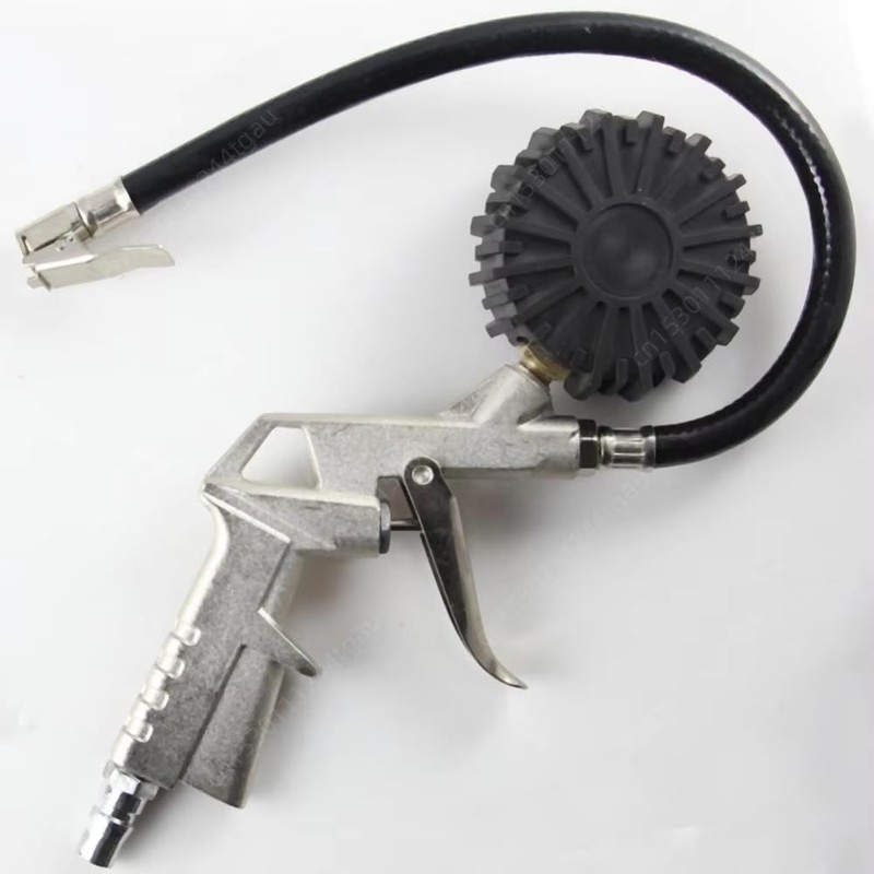 zmart ゲージ付きタイヤ 空気入れ 空気圧 インフレータ 車 トラック 車両 タイヤ圧力 テスター