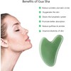 Gua Sha Stone Natural Heart Shape Facial Massage Tool, Women's