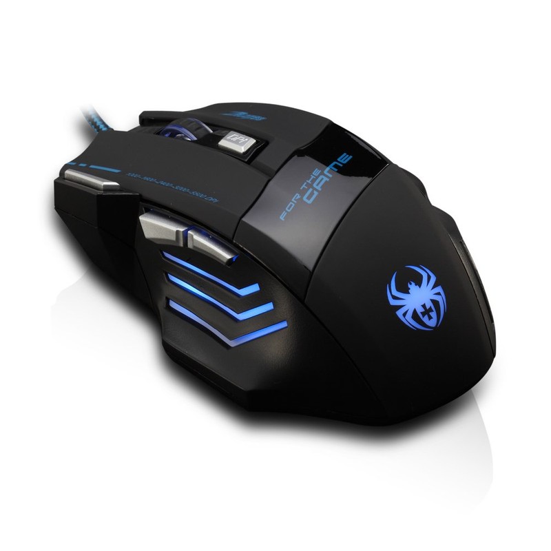 GAMING MOUSE, ZELOTES PROFESSIONAL LED OPTICAL 7200 DPI 7-KEY USB